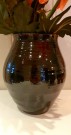 Brun vase - tenmoku glasur  thumbnail