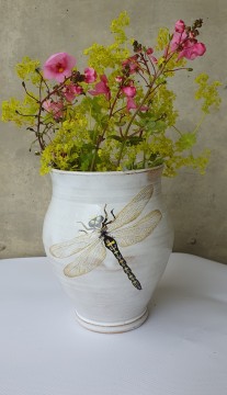 Vase med øyenstikkere 