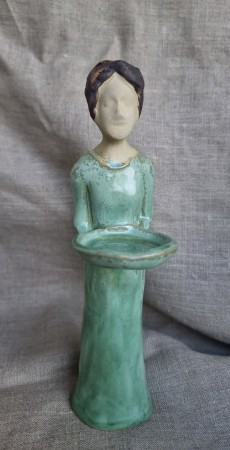 Lysedame - skulptur
