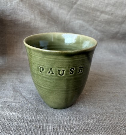 Pausekopp uten hank - grønn