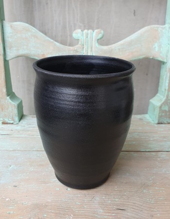 Svart vase